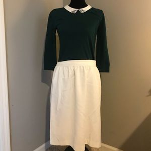 Chelsea 28 Nordstrom Off-White Skirt sz L